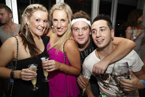 New Year's Eve Melbourne party people