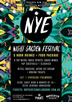 Hopscotch - NYE Night Garden Festival Poster