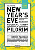 Pilgrim Bar - New Year’s Eve Cocktail Party Poster