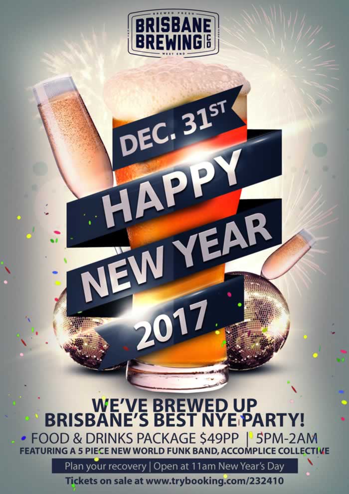 New Year's Eve Brisbane ideas guide to events