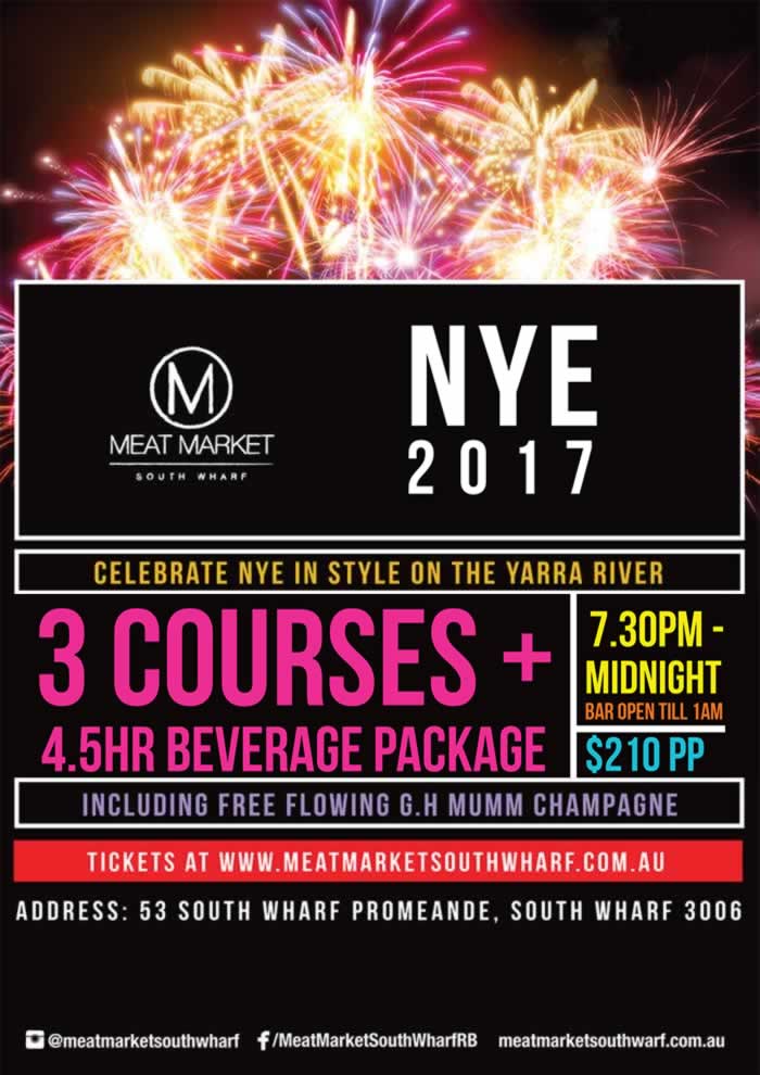 New Year&#039;s Eve Melbourne ideas for NYE party and dining