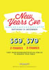 Newmarket Hotel - New Year's Eve at Cellar Bar Poster