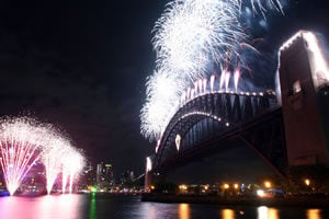 sydney new year fireworks