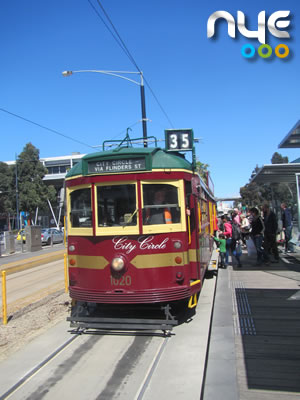 Catching Trams on NYE