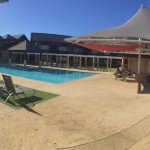 Poolside at the Vines Resort (Panorama)