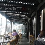 Meat Market tables by the Yarra