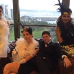 Dressed up for New Years at the Sydney Boulevard Hotel