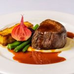 Adelaide Convention Centre - Beef Tenderloin, Pommes, Parsnip and Beet with Port Jus