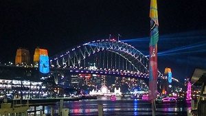 Sydney NYE view from Circular Quay