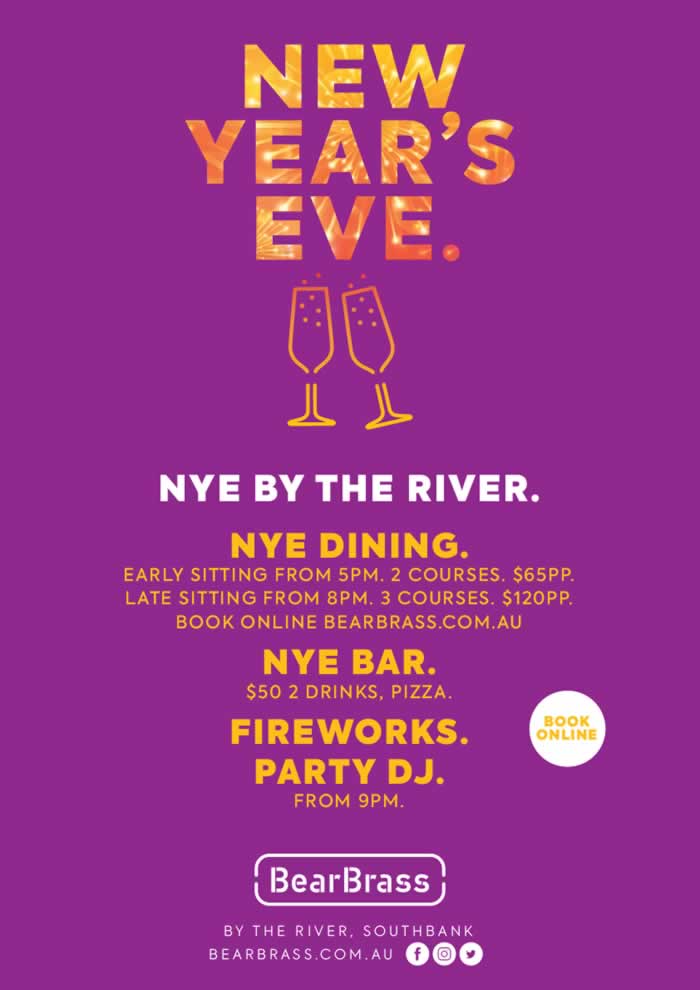 New Year's Eve Melbourne ideas for NYE party and dining