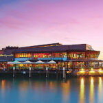 H2o Port Melbourne Waterfront at Twilight