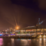 H2o Port Melbourne Waterfront at Night