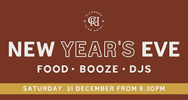 Richmond Club Hotel New Year's Eve Party Melbourne