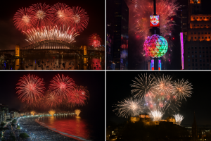 New Years Eve Fireworks around the World