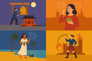 NYE Around the World: Customs, Symbols and Celebrations