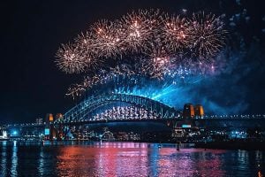 Top NYE Events for 2025 - Fireworks View from Eastbank in Sydney