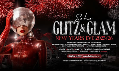 Soho - Glitz & Glam New Year's Eve 2025/26 - Melbourne