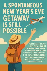 Spontaneous New Year's Eve Getaway