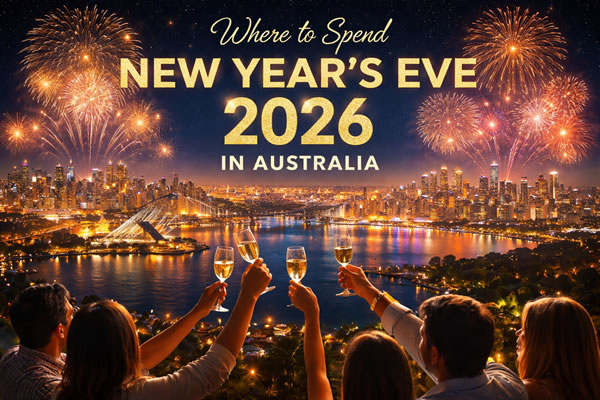 Where to spend New Year's Eve 2026 in Australia?