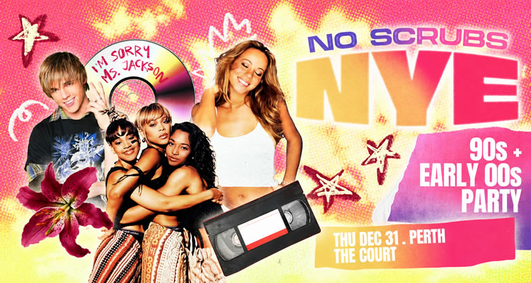 The Court - No Scrubs New Year's Eve Party - Perth